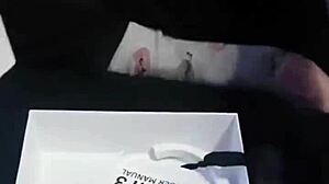 martina tries her favorite toy for the first time in usa