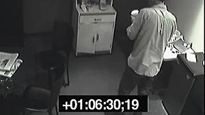 Blonde Slut Secretly Pisses in Her Rival's Office Lunch