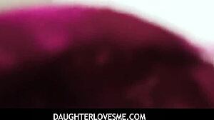 horny big ass teen 18+ stepdaughter raven reign wants her stepdad cock after stepmom leaves pov