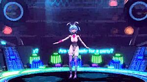 hatsune miku age age again project diva nude mod bunny costume goddess
