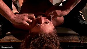 Bound Babe Whipped And Banged By Monster Cock