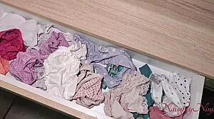 did my step-mom catch me with her panties?