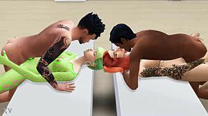 Guys Hire Two in Sims 4