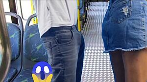 Did you see that young student get cornered and fucked hard on the public bus?