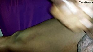 I Cum After Jerking Off My Sexy Black Dick Cock Pov