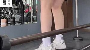 Nalgona De Gym Muestra Culote
