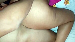 Condom breaks during intense session with karina and lucas