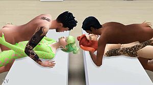 Guys Hire Two in Sims 4