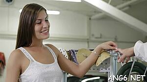 mesmerizing floozy zuzana dives into extreme blowjob action with hardcore teen vibes 😈🔥