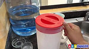 Forbidden university hijastra with big tits gets anal in homemade video