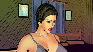 I caught my step-mother masturbating in the bathroom and couldn't resist