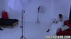 Lacey Starr Granny Bride Fed Cum After BBC Pounding.