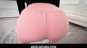 Muslim Brunette Teen In Hot Scene!