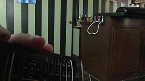 Horny Holly West with huge breasts gets pussy opened.