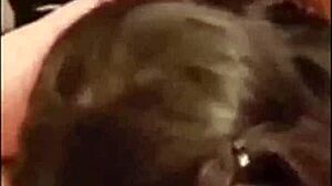 Sri Lankan Housewife Kandy Kane Delivers Deepthroat Blowjob to BBW Amateur