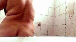 Hidden Cam Catches Gordibuena Tetona Taking Shower To Exhibit In Voyeur Adventure