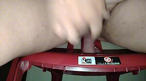 stepmom uses new toy on pussy homemade