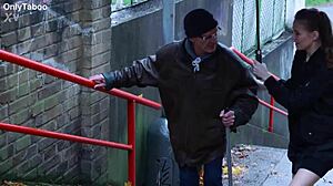 i let old man destory my teen ass