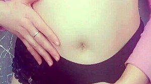 Young slutty girl flaunts her virgin tits and ass for perverts like you 😉