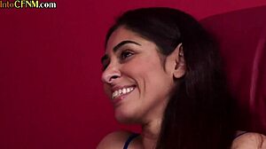 Can you handle these cfnm femdom babes tugging your cock in a group session?