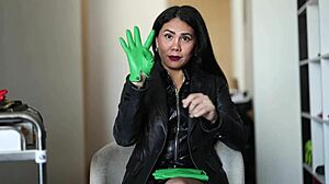 do you crave the feel of my leather gloves on your cock?