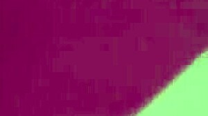 natural busty redhead closeup with clear dildo