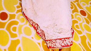 Overwhelmed With Desire Indian Aunty Touches Herself In Saree