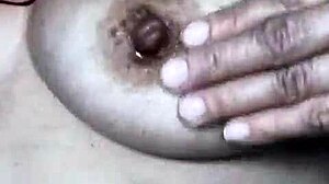 mature milf wife displays her pechos in bold, intense manner with wet delights