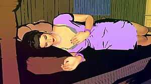 I caught my step-mother masturbating in the bathroom and couldn't resist