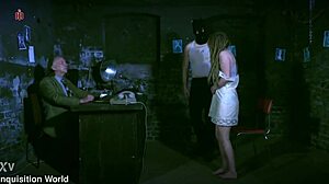 Interrogation Of Cute Natural Dreadgirl In Prison