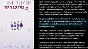 timestop class test audiobook erotica story