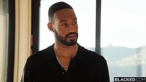 curvy blonde baddie hayley davies gets a massive bbc creampie in blacked, wow