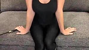 Black Bodysuit With Hunter Boots