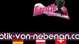 Amateur group sex party with German swingers