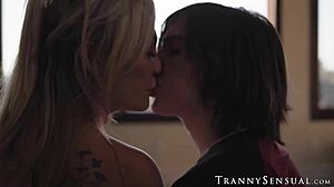 Tranny Ella Hollywood Boldly Fucks Adira Allure After Intense Pussy Licking