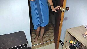 Step Sister Helps Brother Masturbate!