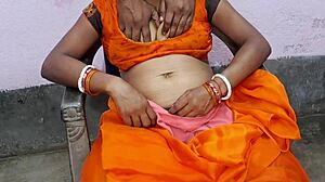 In the hot village, an 18-year-old girl experiences suhagrat fully nude with passion