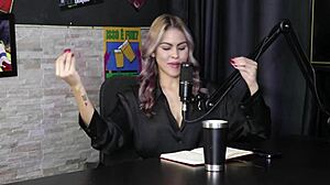 She Explains Her Start In Entertainment, Fanfic For Fun, Double Role, Questioning Standards - Naomi Campos Sheer Red