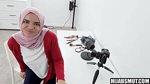 Arab Stepsister Bribes Stepbrother With Pussy