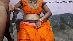 In the hot village, an 18-year-old girl experiences suhagrat fully nude with passion