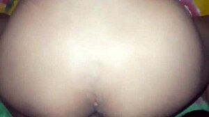 What a delight watching this skinny colombian bride swallow that huge cock