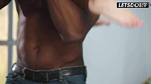 i helped braylin out of the machine