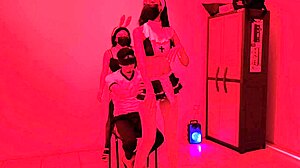 Slut stepsisters seduce stepbrother at college