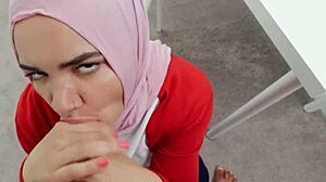 Arab Stepsister Bribes Stepbrother With Pussy