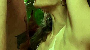 sloppy oral routine with deepthroat and cum in mouth for amateur lanreta