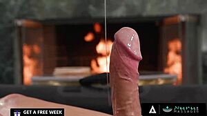 nuru massage turns wild between american student and canadian masseuse