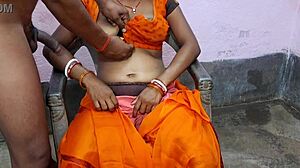 In the hot village, an 18-year-old girl experiences suhagrat fully nude with passion