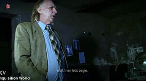 Interrogation Of Cute Natural Dreadgirl In Prison