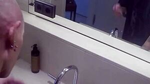 Watch me, Vilja, take control of my transformation, shaving my hed and pusy smooth to be a perfect hairless fucktoy