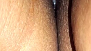 Hey, check out this latina wife's juicy christmas pussy dripping wet for her husband